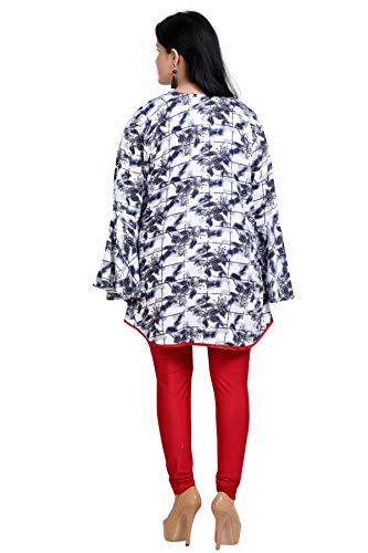 Image of Zen Women's A-Line Short Kurti Plus Size Size 50 to 56 (Size Up to 8XL)
