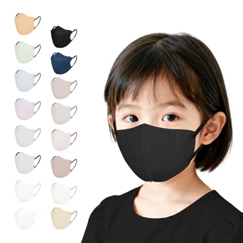 [Hellozebra] �q���p�}�X�N �� �s�D�z 3D ���̃}�X�N �q�� �o�C�J���[�y2025�H�~�E�V�F�ǉ��z30�� �q�ǂ��}�X�N �� ������ ���̎q �j�̎q �������₷�� �����ɂ��Ȃ�Ȃ� �򖗑΍� �ԕ��p �R�h�����E�}�X�N ���w�� ���ǂ� 3�� 4��