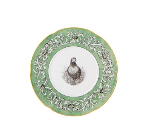 Vista Alegre Casa De Alba - Plato de postre de porcelana, 22,8 cm