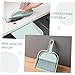 Hoement 1set Mini Dustpan and Brush Set Compact Cleaning Kit for Desktops Sofas and Home Use Material Soft Brush for Quick Cleanups Friendly Design