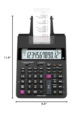 Casio HR170RC Hr-170Rc Printing Calculator thumb #6