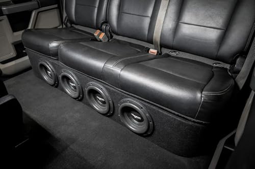 Skar Audio Quad 8" Loaded SVR Series Ported Subwoofer Enclosure Compatible with 2017-2025 Ford Super Duty (F-250/350/450) SuperCrew Cab Trucks by Skar Audio - Image 7