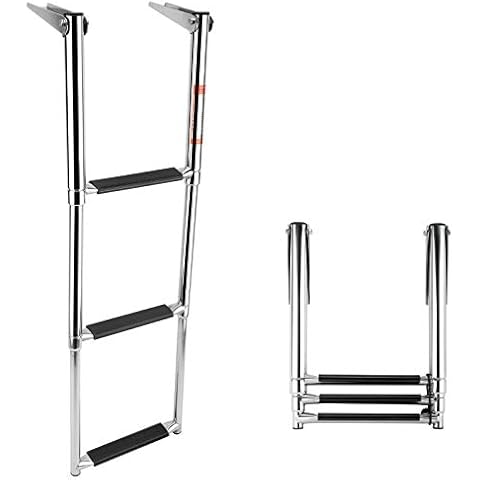 Amarine Made 3 Step Stainless Steel Boat Ladder Cover