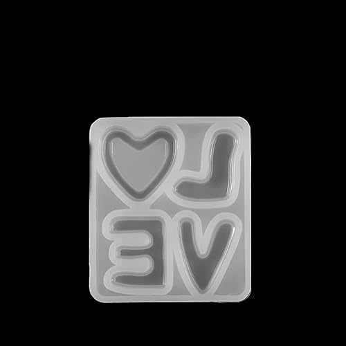 Miniatura 8 de 1 unids Dolphin Bear Paw Corazón Luna Star Silicona Molde Resina Silicona Molde Hecho a Mano DIY Joyería Fabricación de Epoxi Resina Moldes