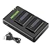 Neewer NP-FW50 Camera Battery Charger Set Compatible with Sony A6000 A6500 A6300 A7 A7II A7SII A7R A7RII, etc. (2-Pack, Versatile Charging Option, 1100mAh, 100% Compatible with Original)