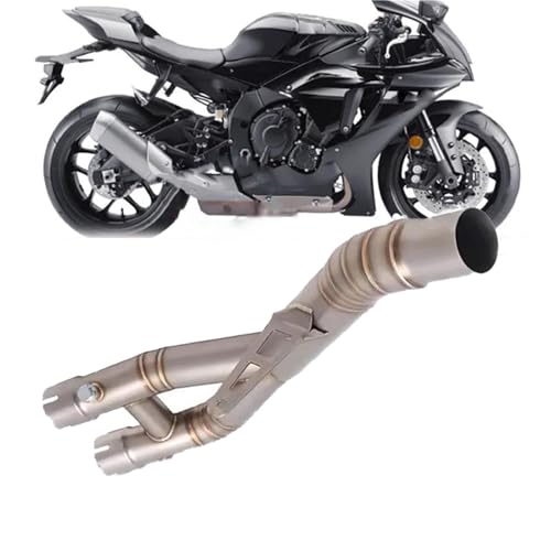 Tuyau liaison intermédiaire et pot d'échappement moto pour Yamaha YZF-R1 R1M 2015 à 2024