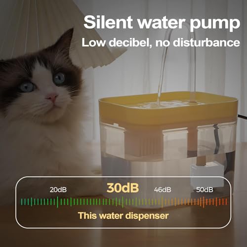 Fontaine à eau pour chien et chat automatique de 1,5L