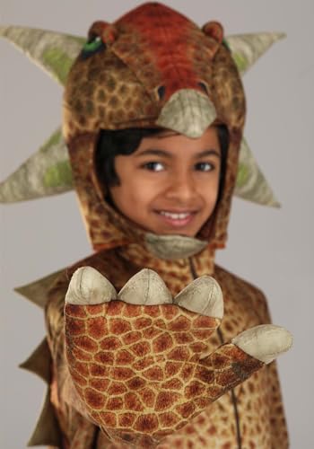 Disfraz Infantil de Dinosaurio Ankylosaurus Talla Small miniatura 4