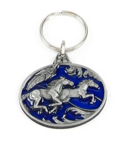 Key Ring - Running Horses