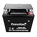 PowerStar GTX5L-BS YTX5L-BS Battery for Yamaha Raptor Polaris KFX 50 80 90 ATV Scooter 12V 4Ah