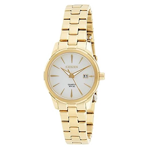 Citizen Orologio Analogo al Quarzo Donna con Cinturino in Acciaio Inossidabile EU6072-56D