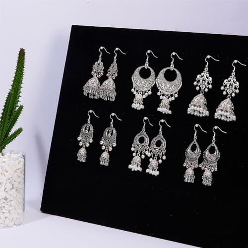 Kit fabrication boucles d'oreilles jhumki pour créer sans matériel complexe