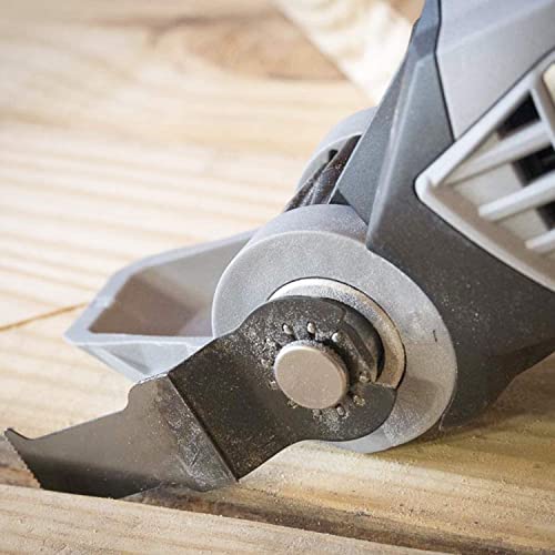 Adust Titanium Oscillating Multitool Blades, Multitool Blades For Cutting Hard Material, Metal Nails Wood And Plastic, Oscillating Tool Blades Fit Dewalt Rockwell Milwaukee Makita Bosch (50) #TOP7