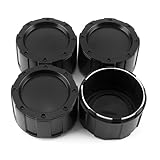 GTownWorks 4pc 3.9in Wheel Center Caps for Eagle Wheel Acc 3226 06 ACC322606 Center Hubcaps Black Center Cover Replacement