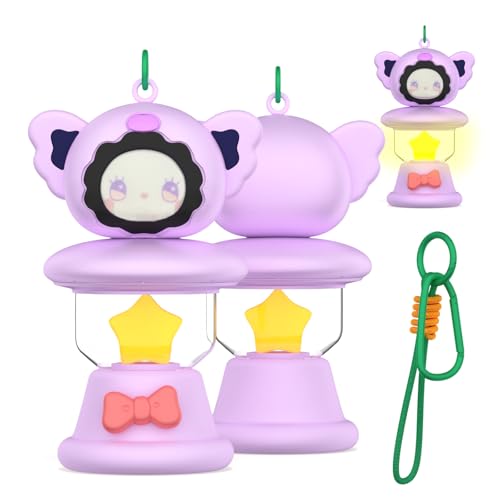 Porte-clés animal mignon pour étui AirTag OAJ lumineux avec mousqueton