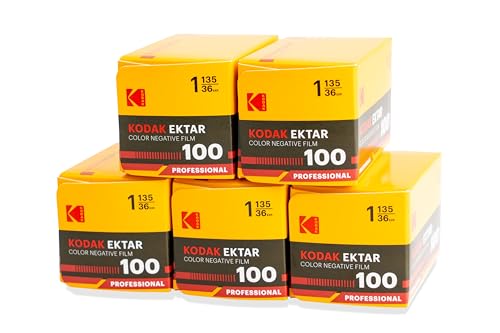 Eastman Kodak �J���[�l�K�t�B���� EKTAR 100 35mm 36���B 5�{�Z�b�g