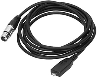 ASHATA XLR to USB C Microphone Cable, XLR Female to USB C Microphone Audio Adapter, TYPEC to XLR Microphone Cable Audio Adapter Microphone Connector Cable Cord(2M/6.5 feet)