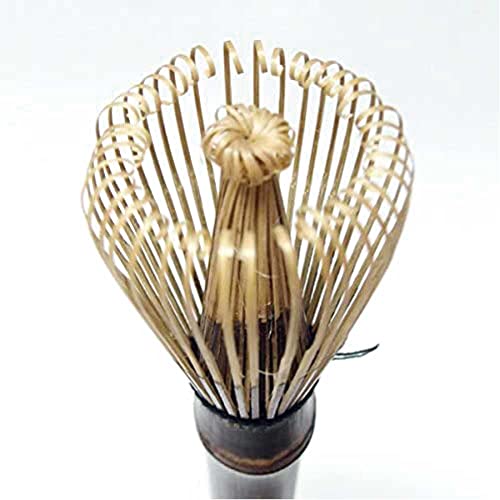 Japanese Tea Whisk With A Long Handle Like A Muddler Made By Bamboo Japanese Tea Whisk(Chasen) Black Bamboo Color, 15Cm (M-Chasen02) #TOP1