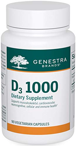 Genestra Brands D3 1000 | Supports Calcium Absorption and Bone Health | 90 Capsules Genestra Brands D3 1000 | Supports Calcium Absorption and Bone Health | 90 Capsules