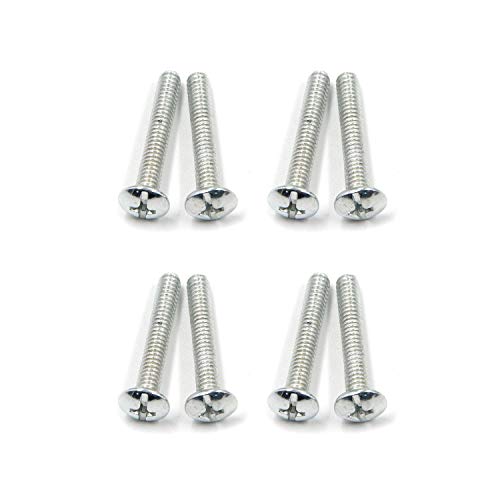 Antrader Zinc Alloy Rectangular Pull Handle Locker Bail Cabinet Ring Pull Elliptical Grip, 3.74" X 2.04", 4-Pack #TOP3