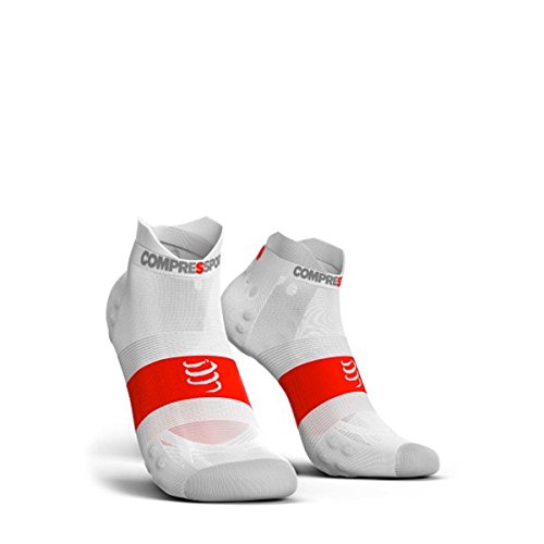 Compressport Racing Socks V 3.0 Ultralight Running High Black/Red