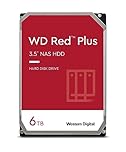 WD Red 6TB NAS 3.5 Inch Internal Hard Drive - 5400 RPM Class, SATA 6 Gb/s, CMR, 64 MB Cache - WD60EFRX Red WD60EFRX