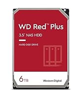 Western Digital 6TB WD Red Plus NAS Internal Hard Drive HDD - 5400 RPM, SATA 6 Gb/s, CMR, 256 MB Cache, 3.5&quot; -WD60EFPX