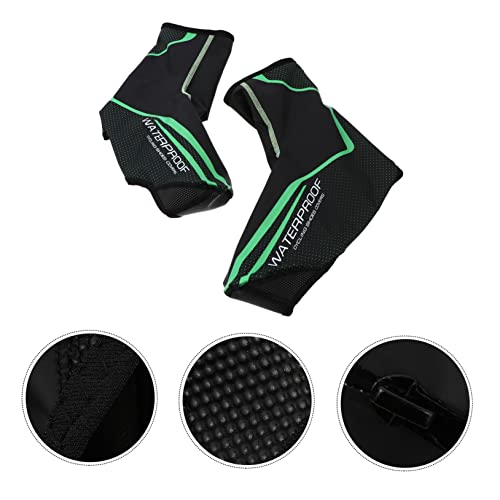 Funda para zapatos de ciclismo de invierno, impermeable y térmica, con tiras reflectantes, unisex miniatura 7