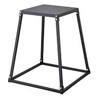VEVOR 4-teilige Plyometrische Sprungboxen, 305/458/609/762 mm Plyometric Box Schwarz, Rutschfestes Fitness-Übungs-Step-Up-Box-Set für Heim-Fitness-Training, Konditions-Krafttraining, Jump Training – Ansicht 4