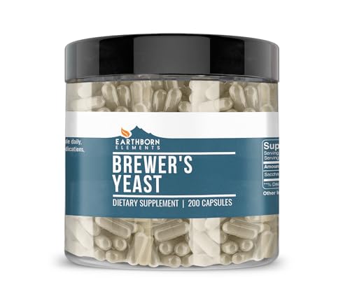 Earthborn Elements Brewer's Yeast 200 Capsules,...