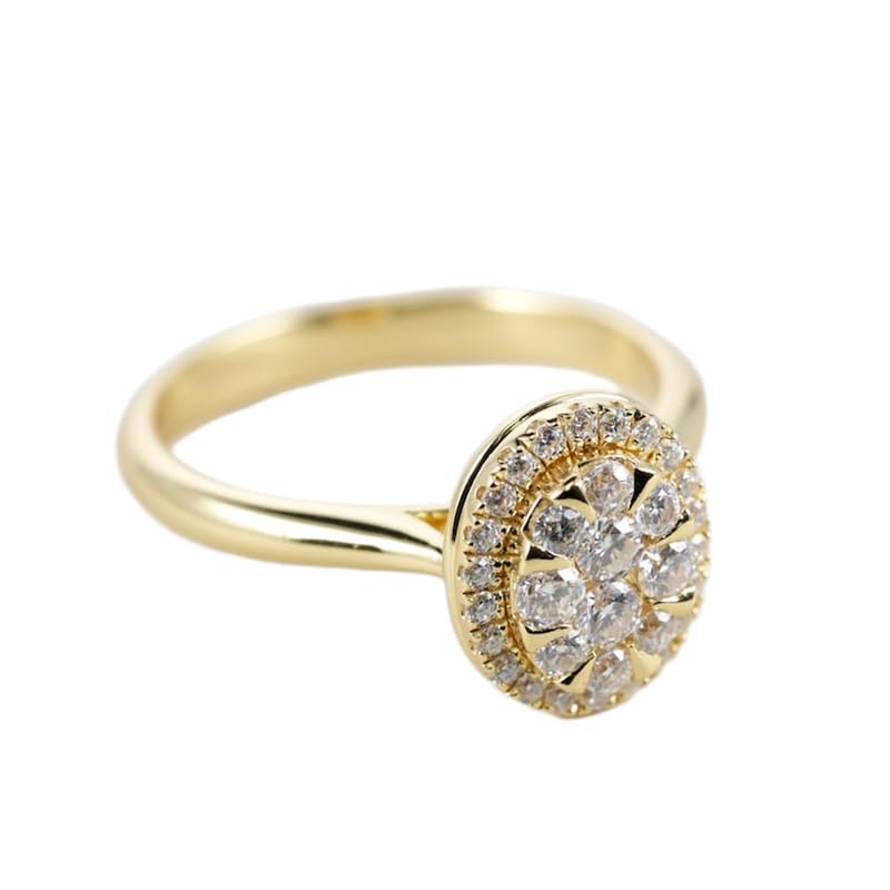 Bague imposante en argent et pierre CZ, le cadeau d'anniversaire mémorable et brillant
