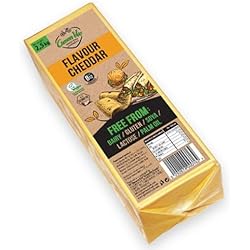 GreenVie Queso Cheddar Bloque vegano 2,5 KG