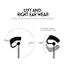 Wireless Bluetooth Headset,Truly Smart Bluetooth V4.2 Earphones with Microphone Charging Box Noise Cancelling Waterproof Mini Bluetooth Headphones for iPhone Samsung Bluetooth Devices(Black) (Black)