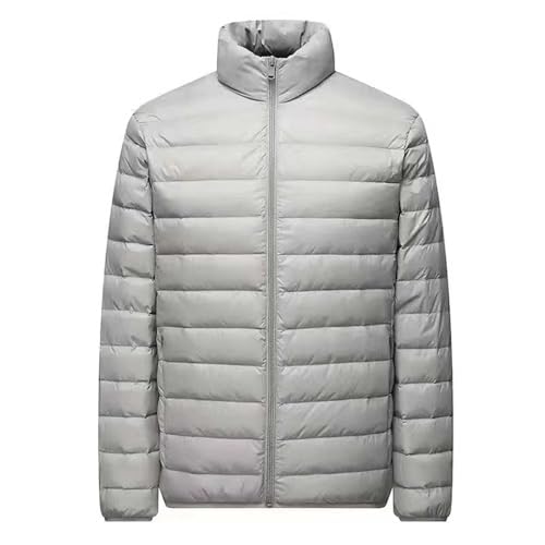 Doudoune légère homme imperméable avec fermeture éclair et col montant - 4