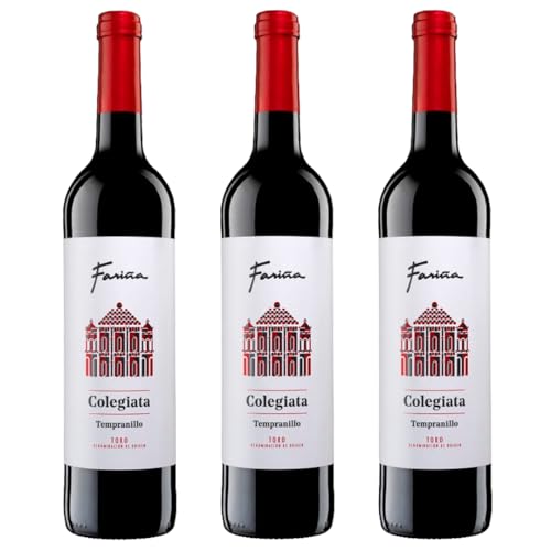 Vino de Toro Colegiata Tinto de Fariña vino tinto joven elaborado con la variedad Tinta de Toro (Tempranillo) caja de 3 bot x 75 cl.
