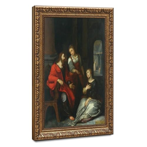 Toile Le Jardin d'Éden de Jan Brueghel pour décoration de bureau 40x60 cm