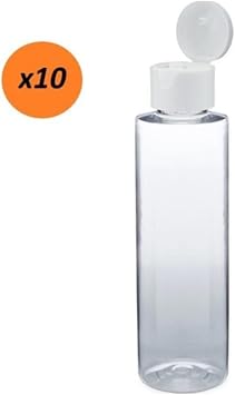 Plastik A mal  Kapakl  Pet Plastik  i e 100ml X 10 Adet
