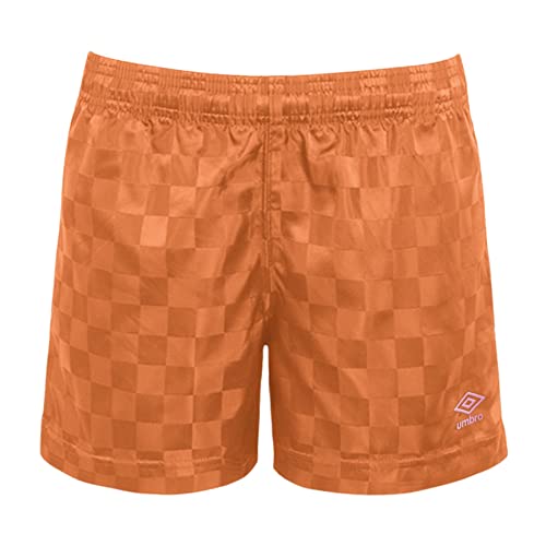 Short Umbro Girls Checkerboard taille 14 ans coloris Gingersnap et Pink Clay pour fille