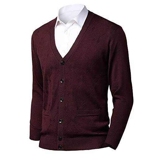 Tricot chaud pour homme col en V pour affronter le froid avec style