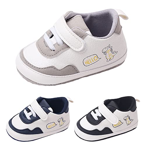 Summer Children Infant Toddler Shoes Boys and Girls Sports Round Toe Hook Loop Cartoon Dinosaur Infant Shoes Size 22