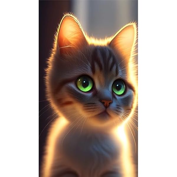 5D Diamond Painting Gatto animale 60x110cm, DIY Kit di Pittura per Diamanti per Bambini Adulti, Pieno Diamante Cristallo Pittura Digitale Arte Strass Ricamo kit completo, per Decorazione Casa K-14