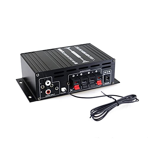 yeacher AK380 40W+40W Mini Amplificador de Potência de Áudio Portátil Amplificador de Som Amplificad