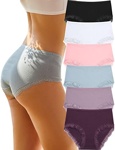 Levao Vormgevende slip voor dames, platte buik, figuurvormende string, hoge taille, slankvrij, onzichtbaar, shapewear, tanga, 4 stuks, M