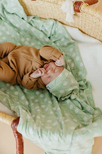 Image of Copper Pearl Swaddle Blankets for Newborns | Soft Stretchy Receiving Blankets for Boys and Girls | Large 46 x 46 Inch Baby Blankets | Lightweight and Breathable Swaddles | Bogey