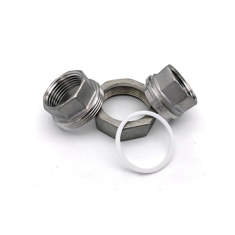 Unión NPT 3/8 acero inox 304 con rosca hembra para tuberías de agua 5