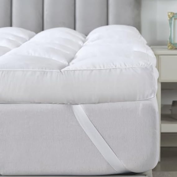 Dual Layer 3 Inch Memory Foam Mattress Topper Queen with