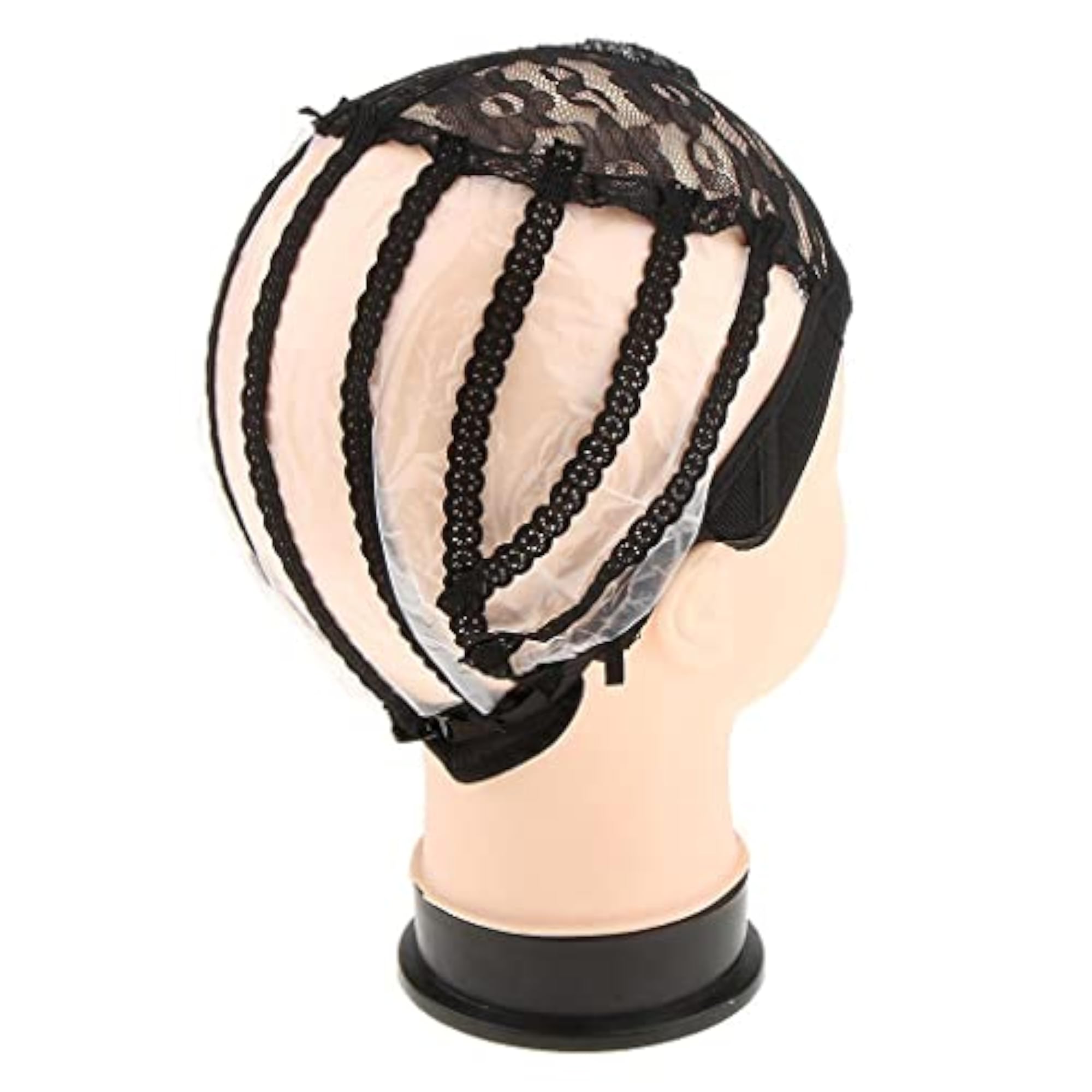 Adjustable Strap Stretchy Lace Front Wig Cap