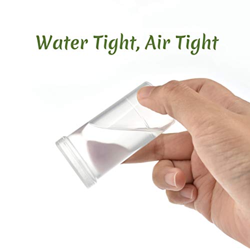 Image of Maymom Water Tight Sample Vials, Bottle, Cup, for Small Parts, Beads; Air Tight; Prescription Bottle, Rx Vial (40mL)