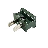 Aniai Lighting Outlet MALE SPT-2 Plug for SPT-2 cable,Gilbert Plug, Slide Plug(25 PACK) (Green)