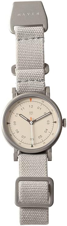 Mavenwatches Maven 34mm Women's Swiss Movement with Parachute Strap and Sapphire Crystal Glass Watches
